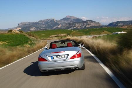 Mercedes SL 500, Heck