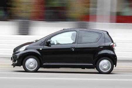 Toyota Aygo 1.0i, Seitenansicht