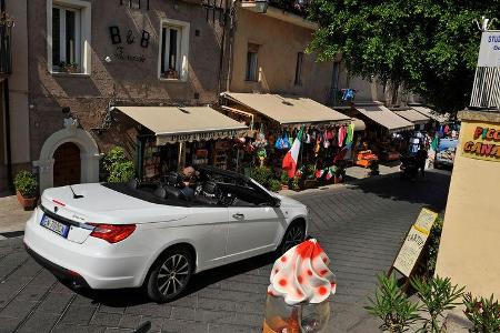 Lancia Flavia, Heckansicht