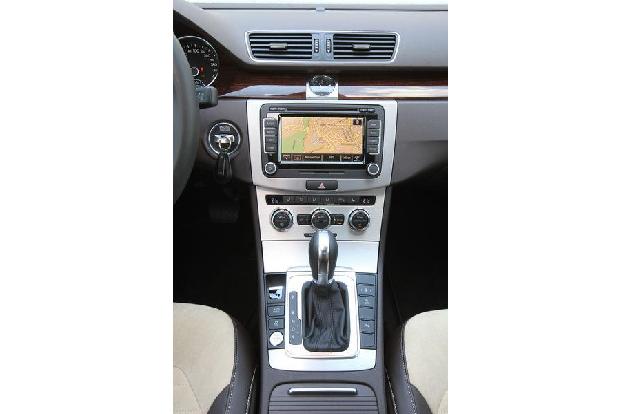VW Passat 2.0 TDI DSG, Mittelkonsole
