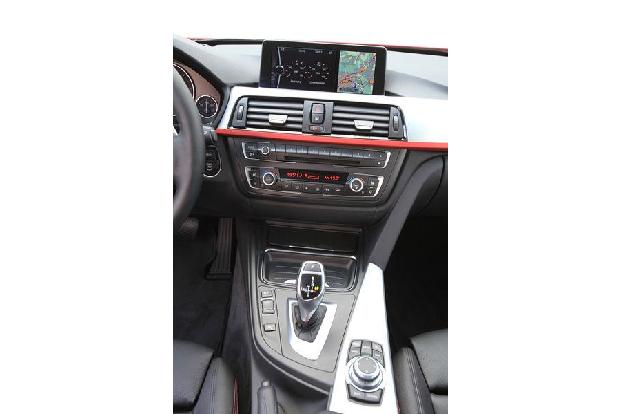 BMW 320d Automatik, Mittelkonsole