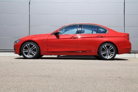 BMW 320d Automatik, Seitenansicht