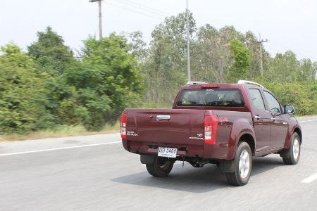 Isuzu D-Max 2,5l Double Cab 4WD, Heck