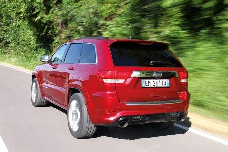 Jeep Grand Cherokee SRT, Heckansicht