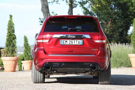 Jeep Grand Cherokee SRT, Heckansicht
