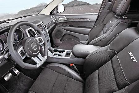 Jeep Grand Cherokee SRT, Lenkrad, Fahrersitz