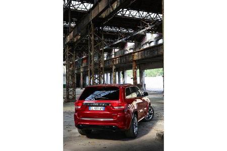 Jeep Grand Cherokee SRT, Heckansicht