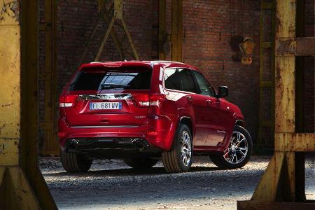 Jeep Grand Cherokee SRT, Heckansicht