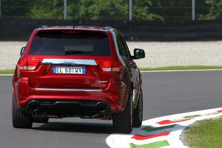 Jeep Grand Cherokee SRT, Heckansicht
