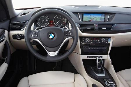 BMW X1, Lenkrad, Cockpit