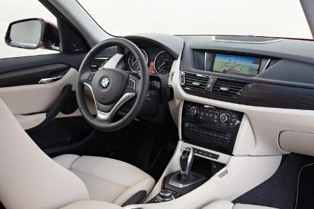 BMW X1, Lenkrad, Cockpit