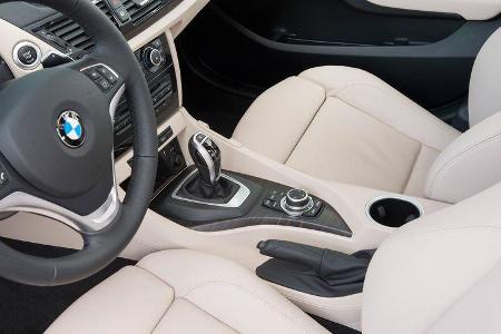 BMW X1, Fahrersitz
