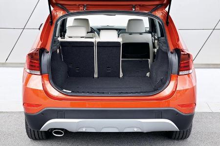 BMW X1, Ladefläche, Kofferraum