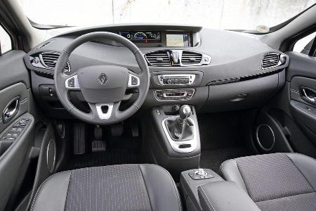 Renault Grand Scenic Dci 110 EFP, Cockpit, Lenkrad