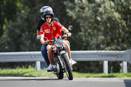 Sebastian Vettel - Bike - GP Ungarn 2019