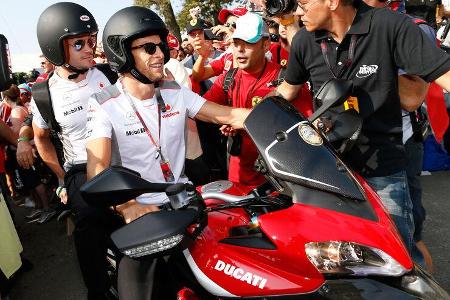 Jenson Button - Bikes der F1-Piloten