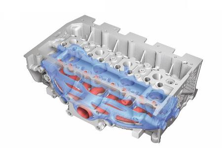 Audi A3, 1.4 TFSI-Motor, Motorblock