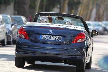 Peugeot 207 CC 155 THP, Heck