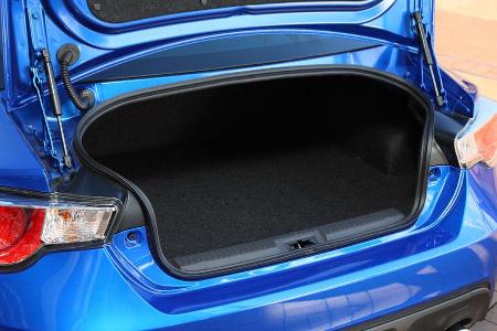 Subaru BRZ, Kofferraum