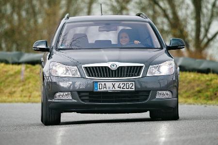 Skoda Octavia Combi 2.0 TDI Family, Frontansicht
