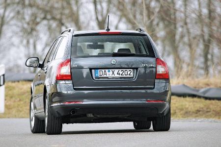 Skoda Octavia Combi 2.0 TDI Family, Heck