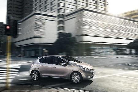 Peugeot 208, Seitenansicht