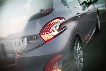 Peugeot 208, Heck