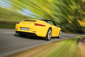 Porsche 911 Carrera Cabriolet, Heck