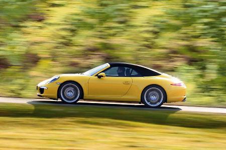 Porsche 911 Carrera Cabriolet, Seitenansicht