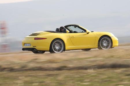 Porsche 911 Carrera Cabriolet, Seitenansicht
