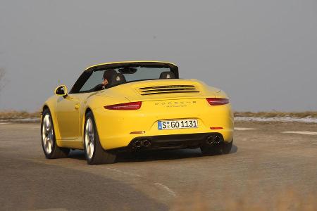 Porsche 911 Carrera Cabriolet, Heck
