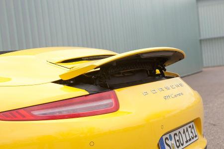 Porsche 911 Carrera Cabriolet, Heckspoiler