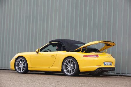 Porsche 911 Carrera Cabriolet, Dach schlieen