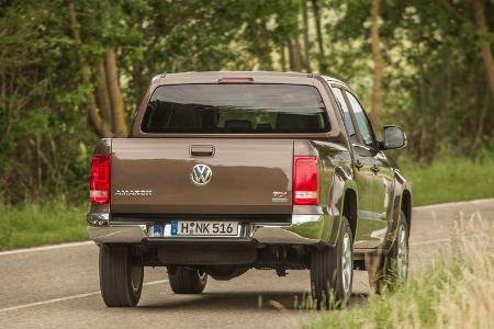 VW Amarok Double Cab 2.0 Bi TDi 4Motion BM T Highline, Heckansicht
