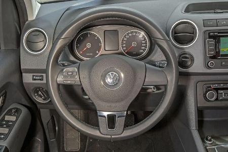 VW Amarok Double Cab 2.0 Bi TDi 4Motion BM T Highline, Lenkrad