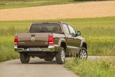 VW Amarok Double Cab 2.0 Bi TDi 4Motion BM T Highline, Heckansicht