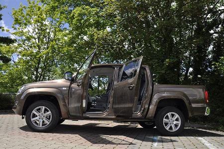 VW Amarok, Innenraum-Check, Seitenansicht