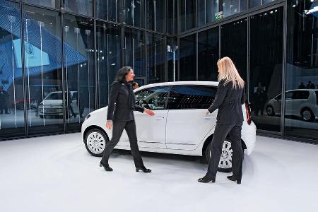 VW Up!, Prsentation, Seitenansicht