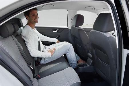 Skoda Rapid, Fond, Rückbank