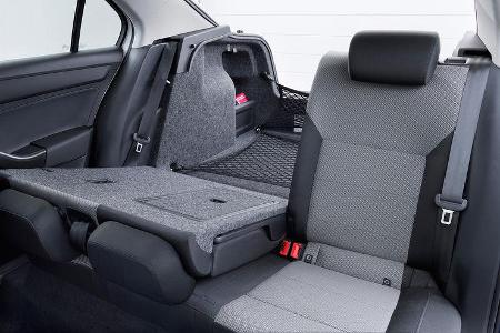 Skoda Rapid, Fond, Rückbank