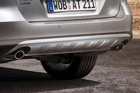 VW Passat Alltrack, Unterfahrschutz