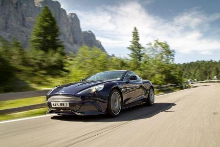 Aston Martin Vanquish, Seitenansicht Aston Martin Vanquish, Seitenansicht