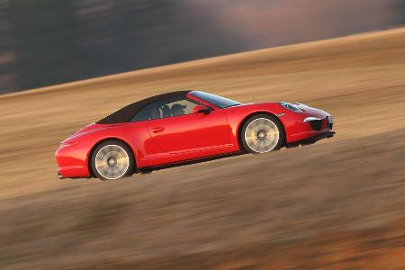 Porsche 911 Carrera S Cabrio, Seitenansicht