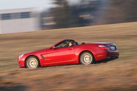 Mercedes SL 500, Seitenansicht