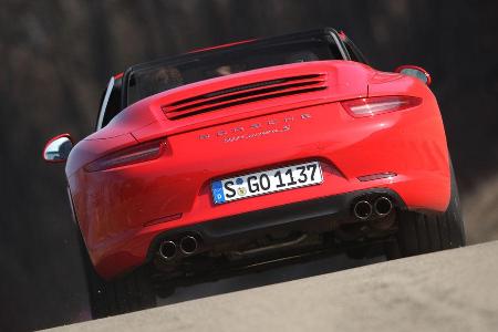 Porsche 911 Carrera S Cabrio, Heck