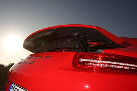 Porsche 911 Carrera S Cabrio, Heckspoiler