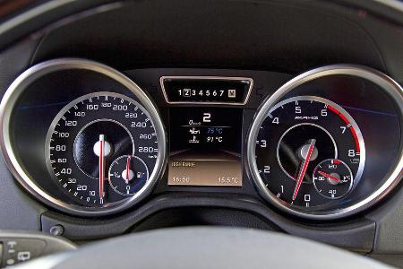 Mercedes G 65 AMG, Rundelemente, Tacho