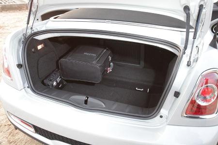 Mini Roadster, Kofferraum