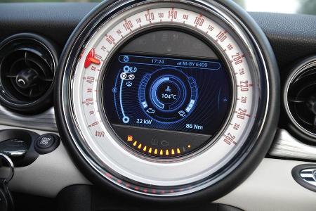 Mini Roadster, Rundionstrumente, Tacho