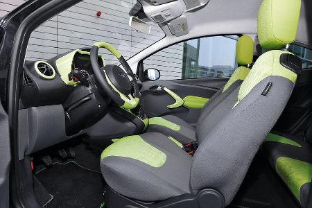 Ford Ka, Innenraum, Sitze